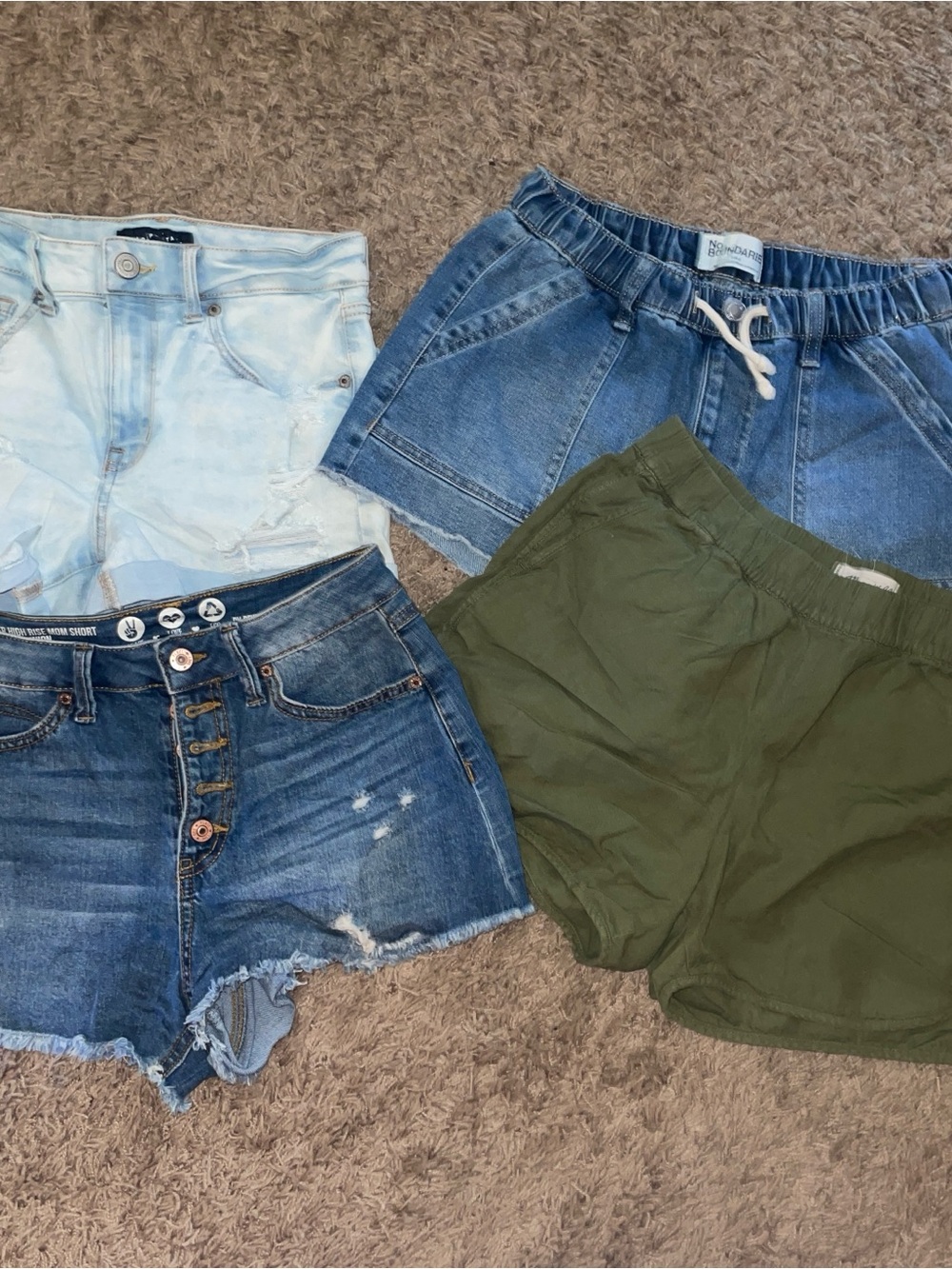 Bundle of shorts -size 4- AEO, MADEWELL & more